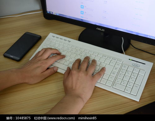 男性之手 連接數字世界，服務會展未來